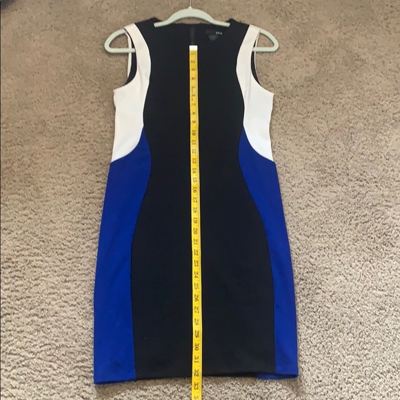 AQUA Colour Blocked Sheath Dress - Picture 3 of 4